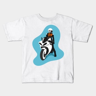 Female Rider Kids T-Shirt